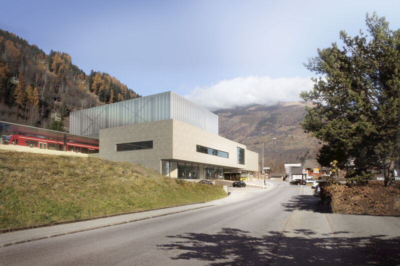 Visualisierung ÖV-Hub Fiesch